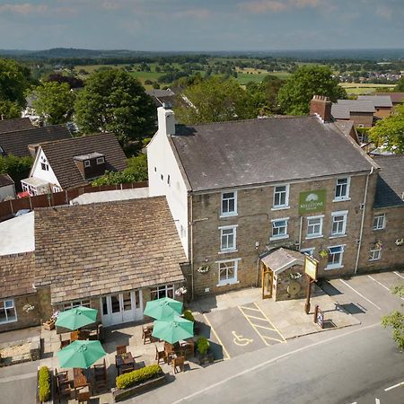 Hotel The Millstone, Mellor Blackburn  Exterior foto The Green Man, from the air