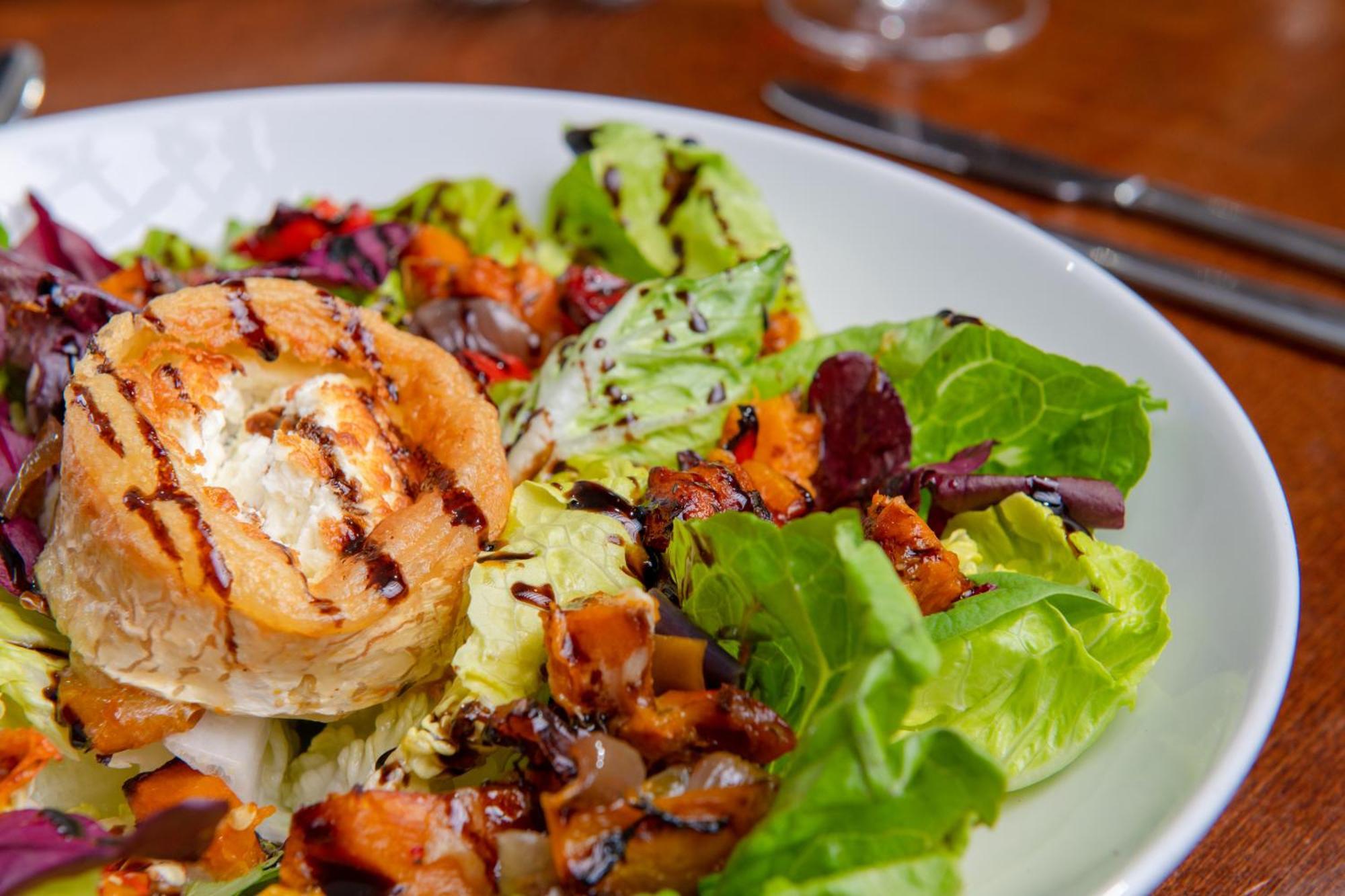 Hotel The Millstone, Mellor Blackburn  Exterior foto A salad with goat's cheese